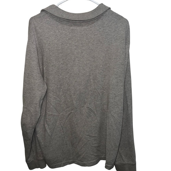 Polo by Ralph Lauren Quarter Zip Grey Sweater - Picture 2 of 6